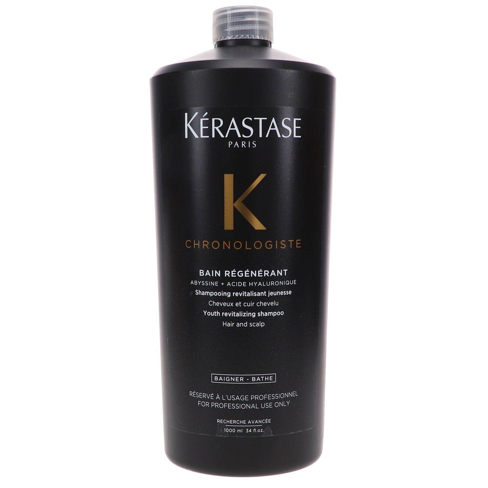 Kerastase Chronologiste Bain Regenerant Hair and Scalp Revitalizing Shampoo 1000ml