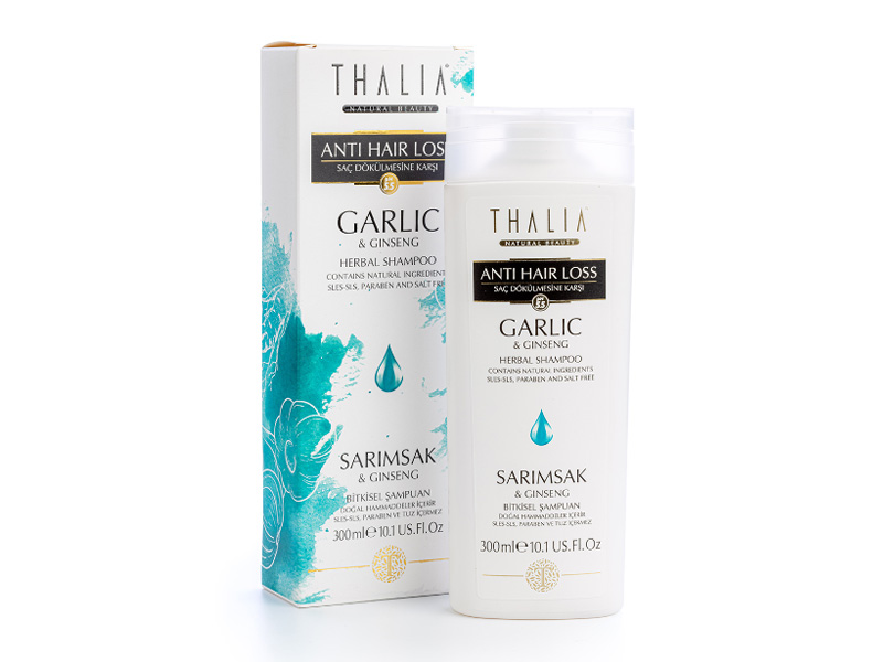 Thalia Black Garlic & Ginseng Strengthening Shampoo 300ml